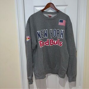 NY Redbull 2XL Sweatshirt SLIGHT STAIN Redbulls Soccer MLS